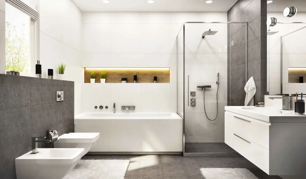 Salle de bain près de Brax